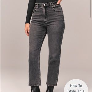 NWT Curve Love Ultra High Rise Ankle Straight Jeans 28 Short